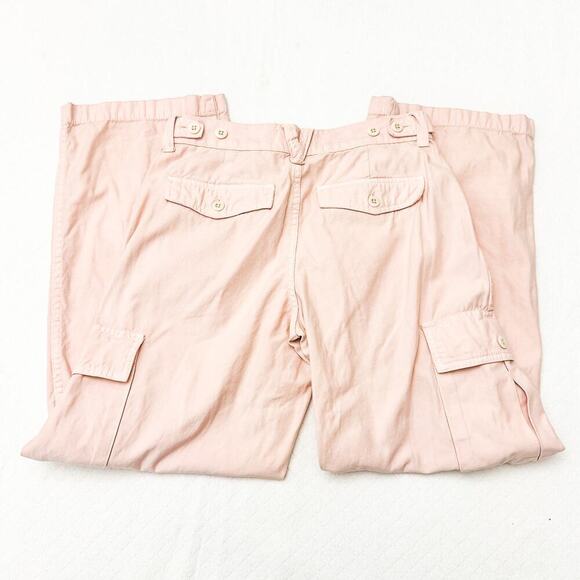 Madewell Pink Cargo Carpenter Utility Straight Leg Denim Jean Pants Size 23 P - Picture 5 of 7